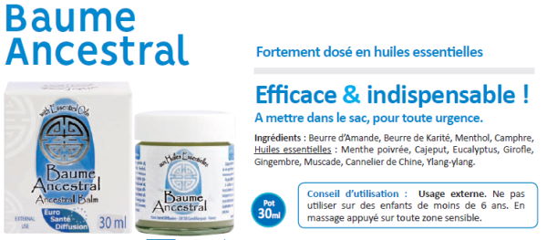 Le baume ancestral pour tous les bobos